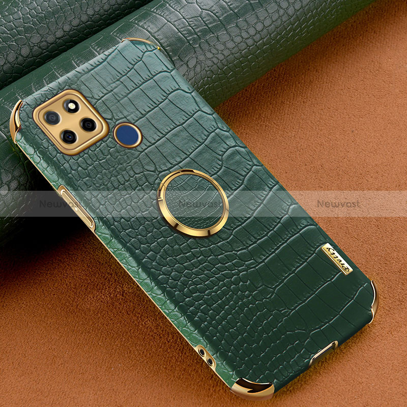 Soft Luxury Leather Snap On Case Cover XD2 for Realme V3 5G