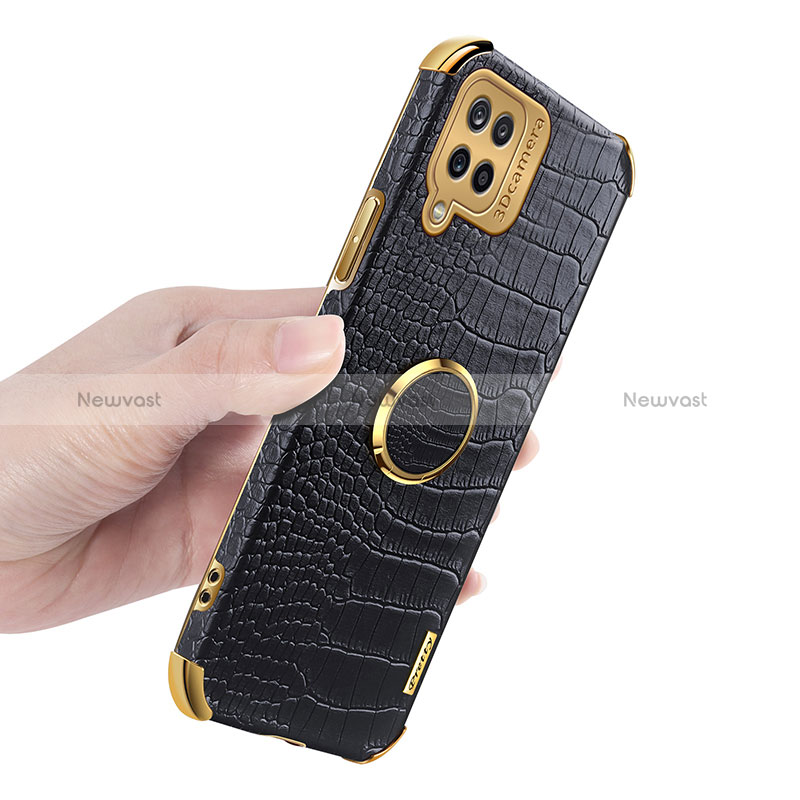 Soft Luxury Leather Snap On Case Cover XD2 for Samsung Galaxy A12 5G