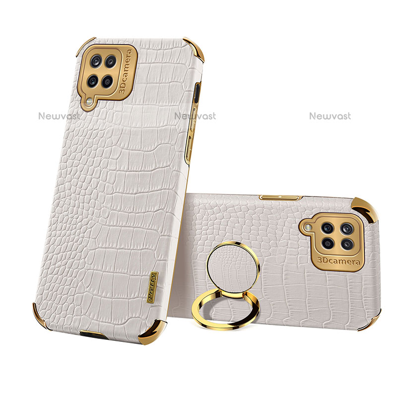 Soft Luxury Leather Snap On Case Cover XD2 for Samsung Galaxy A12