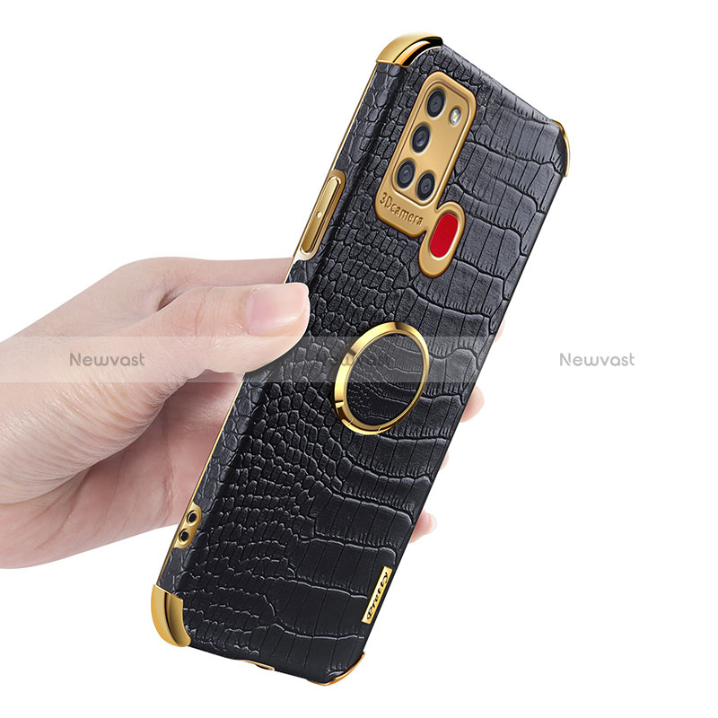 Soft Luxury Leather Snap On Case Cover XD2 for Samsung Galaxy A21s