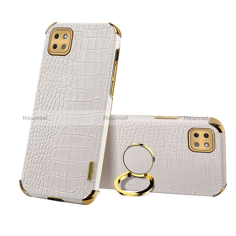 Soft Luxury Leather Snap On Case Cover XD2 for Samsung Galaxy A22s 5G