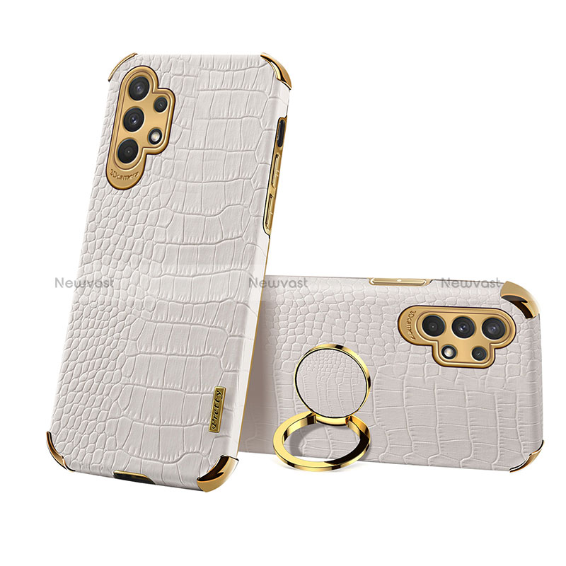 Soft Luxury Leather Snap On Case Cover XD2 for Samsung Galaxy A32 4G