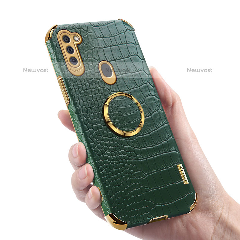 Soft Luxury Leather Snap On Case Cover XD2 for Samsung Galaxy M11