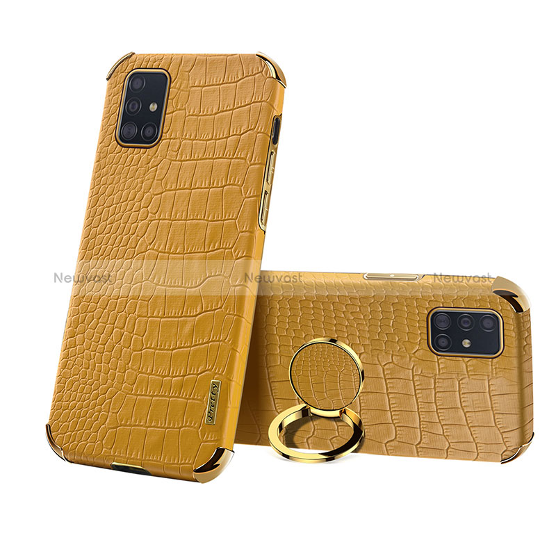 Soft Luxury Leather Snap On Case Cover XD2 for Samsung Galaxy M40S