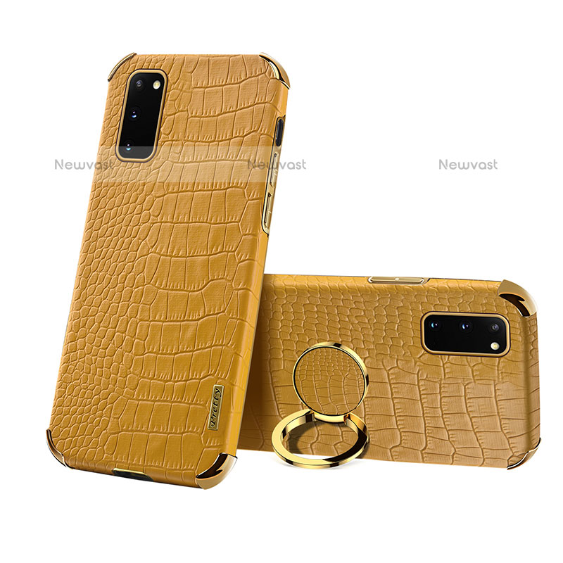 Soft Luxury Leather Snap On Case Cover XD2 for Samsung Galaxy S20 5G