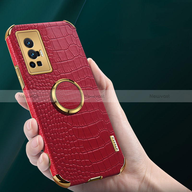 Soft Luxury Leather Snap On Case Cover XD2 for Vivo X70 Pro 5G