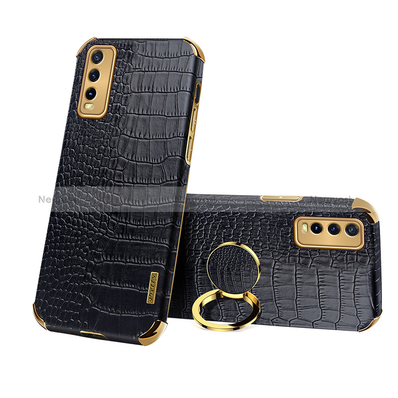 Soft Luxury Leather Snap On Case Cover XD2 for Vivo Y12A