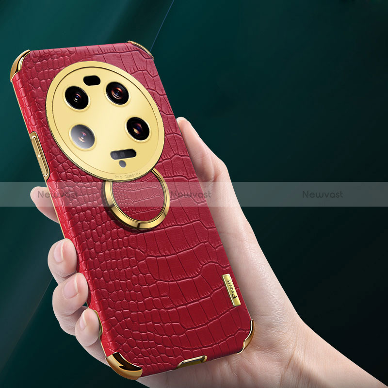 Soft Luxury Leather Snap On Case Cover XD2 for Xiaomi Mi 13 Ultra 5G