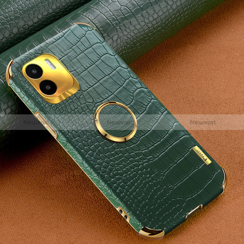 Soft Luxury Leather Snap On Case Cover XD2 for Xiaomi Poco C50 Green