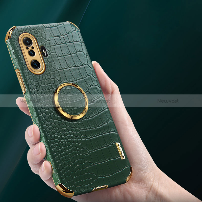 Soft Luxury Leather Snap On Case Cover XD2 for Xiaomi Poco F3 GT 5G