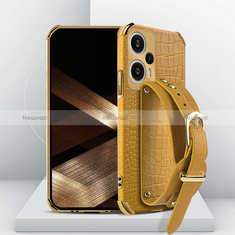 Soft Luxury Leather Snap On Case Cover XD2 for Xiaomi Poco F5 5G