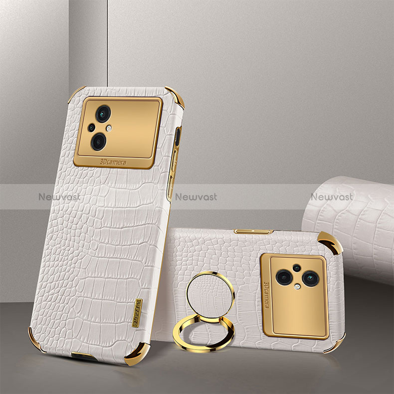 Soft Luxury Leather Snap On Case Cover XD2 for Xiaomi Poco M5 4G