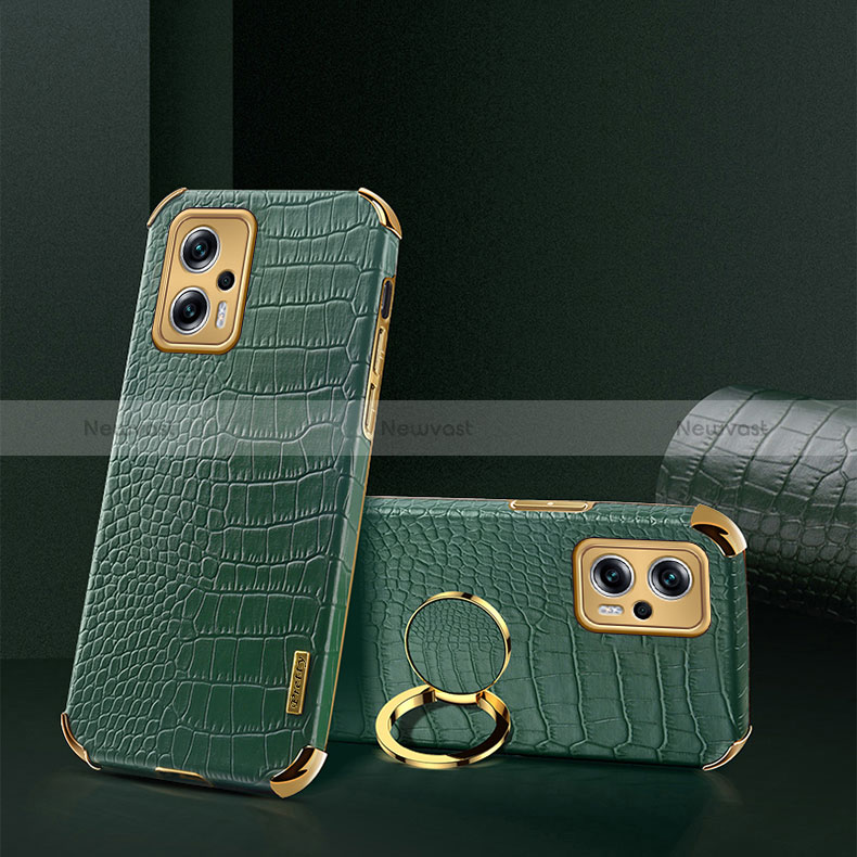 Soft Luxury Leather Snap On Case Cover XD2 for Xiaomi Poco X4 GT 5G