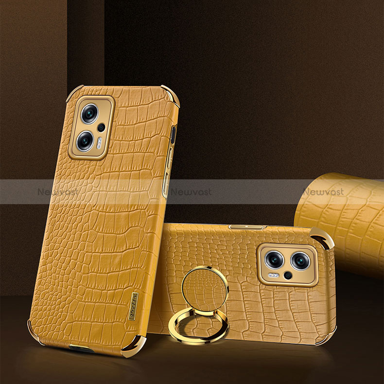 Soft Luxury Leather Snap On Case Cover XD2 for Xiaomi Poco X4 GT 5G