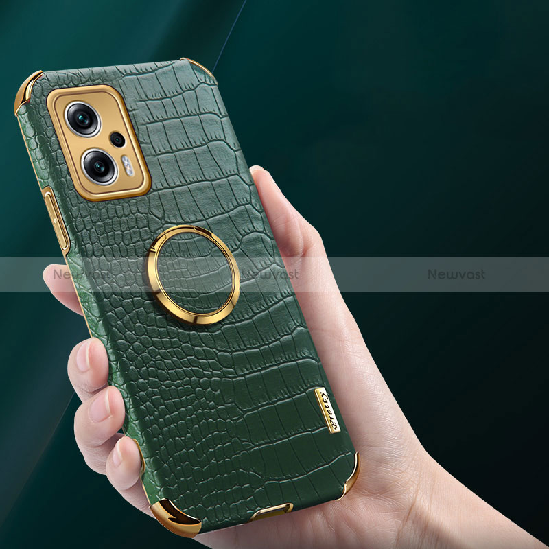 Soft Luxury Leather Snap On Case Cover XD2 for Xiaomi Poco X4 GT 5G