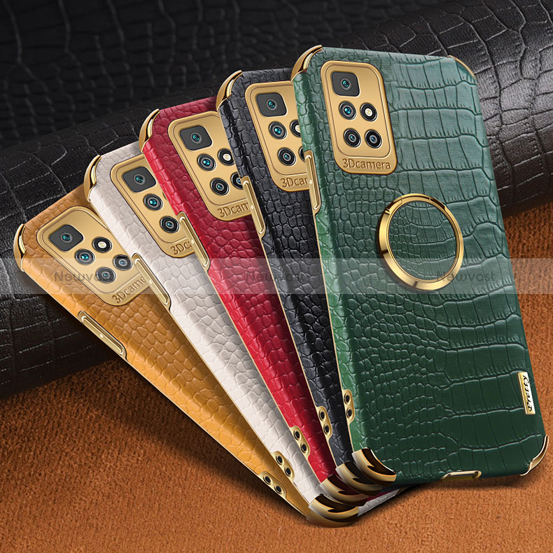 Soft Luxury Leather Snap On Case Cover XD2 for Xiaomi Redmi 10 4G