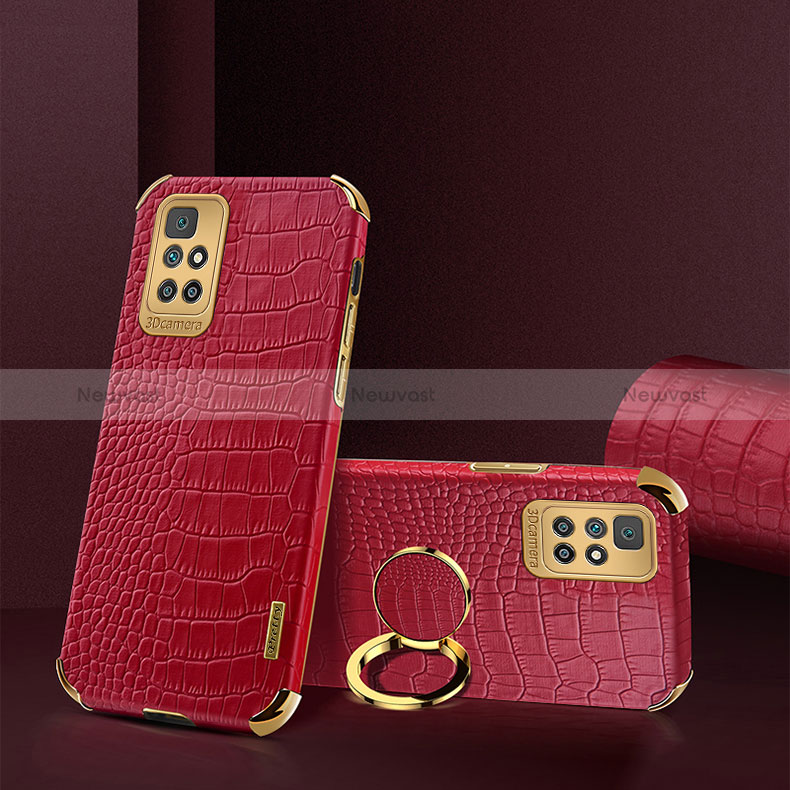 Soft Luxury Leather Snap On Case Cover XD2 for Xiaomi Redmi 10 4G