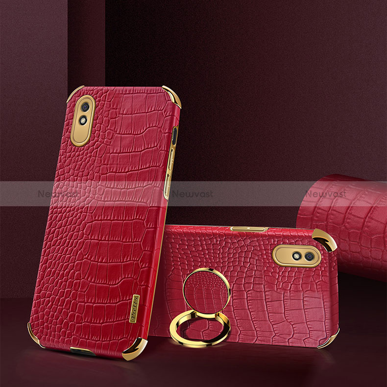 Soft Luxury Leather Snap On Case Cover XD2 for Xiaomi Redmi 9A