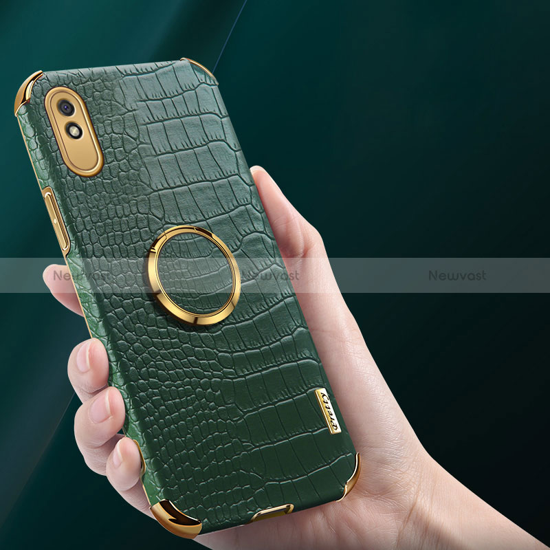 Soft Luxury Leather Snap On Case Cover XD2 for Xiaomi Redmi 9A