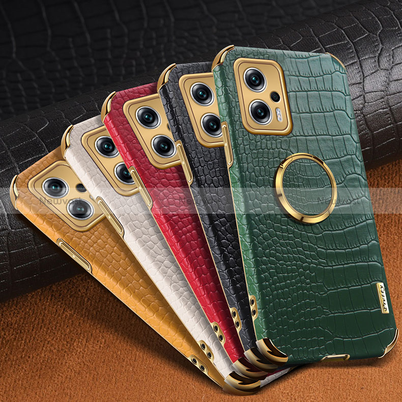 Soft Luxury Leather Snap On Case Cover XD2 for Xiaomi Redmi K50i 5G