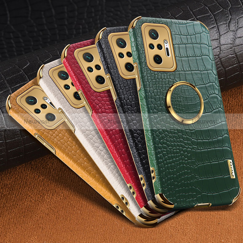 Soft Luxury Leather Snap On Case Cover XD2 for Xiaomi Redmi Note 10 Pro 4G