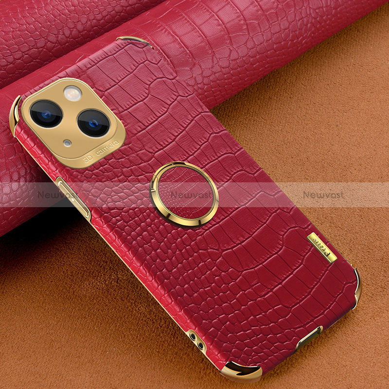 Soft Luxury Leather Snap On Case Cover XD3 for Apple iPhone 15