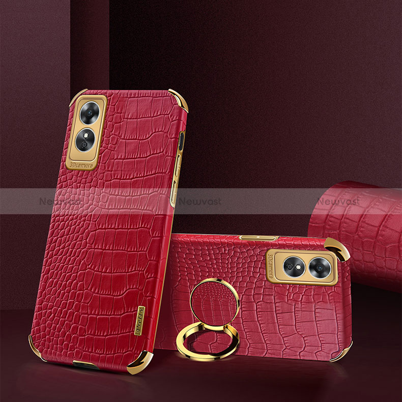 Soft Luxury Leather Snap On Case Cover XD3 for Oppo A17