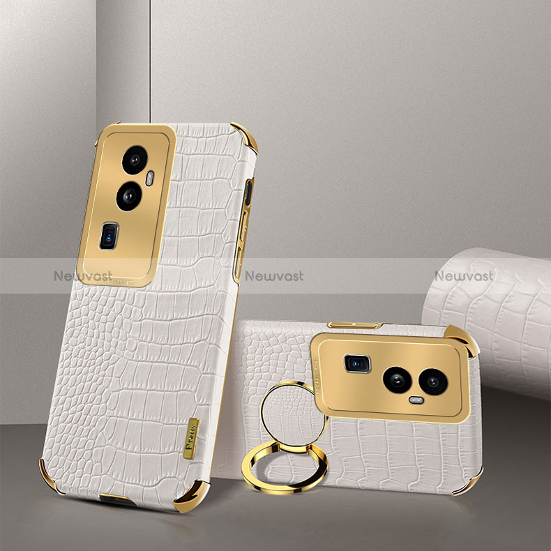 Soft Luxury Leather Snap On Case Cover XD3 for Oppo Reno10 Pro+ Plus 5G