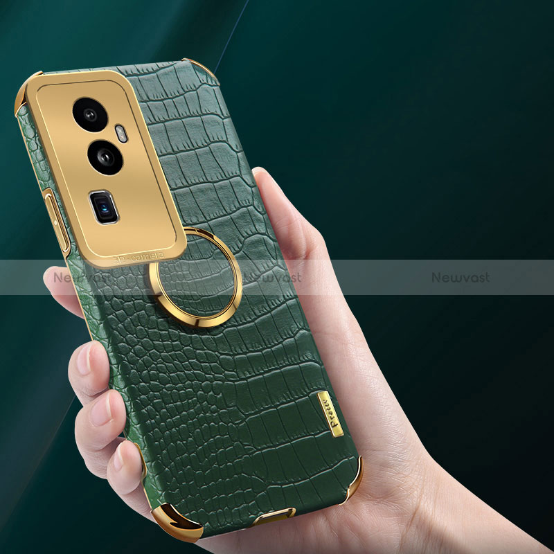 Soft Luxury Leather Snap On Case Cover XD3 for Oppo Reno10 Pro+ Plus 5G