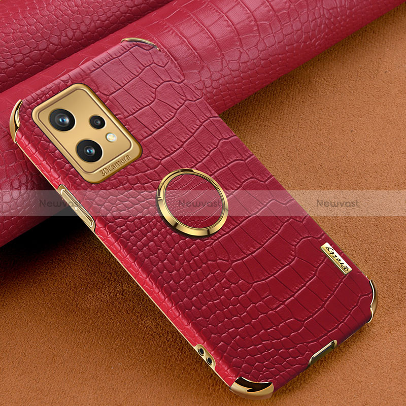 Soft Luxury Leather Snap On Case Cover XD3 for Realme 9 4G