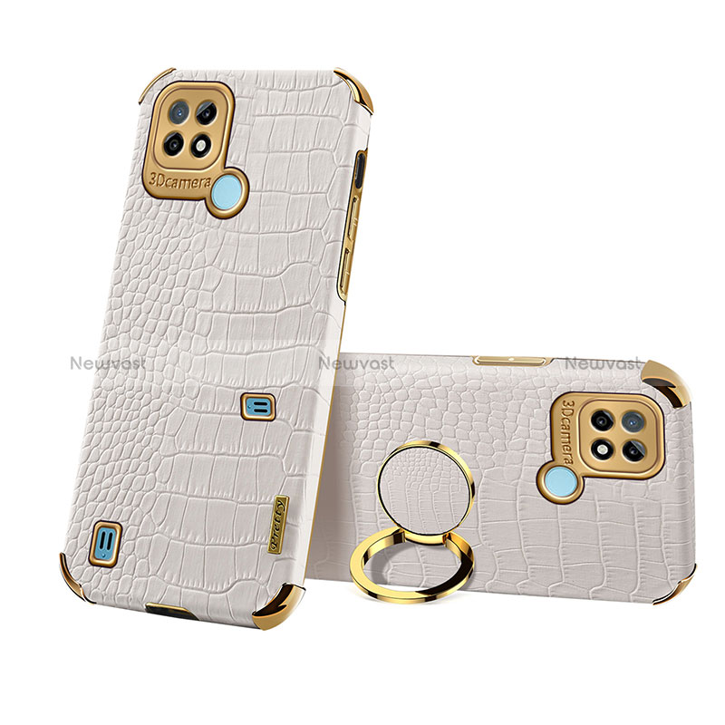 Soft Luxury Leather Snap On Case Cover XD3 for Realme C21