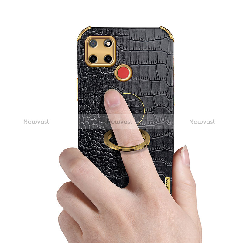 Soft Luxury Leather Snap On Case Cover XD4 for Realme C12