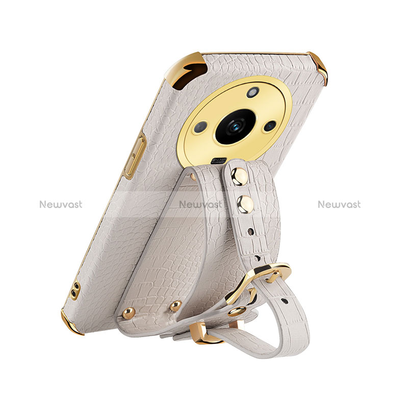 Soft Luxury Leather Snap On Case Cover XD4 for Realme Narzo 60 5G