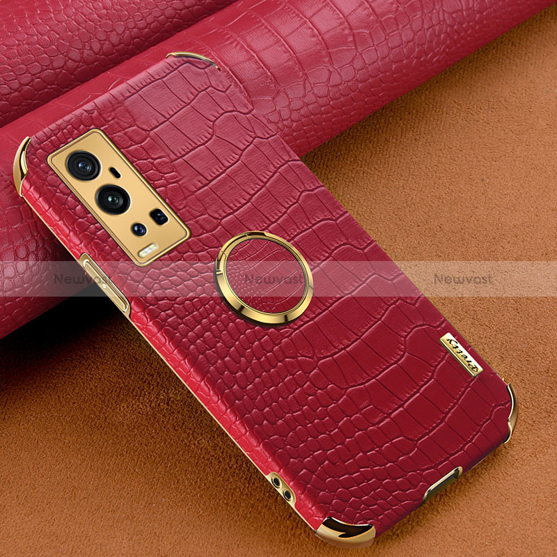 Soft Luxury Leather Snap On Case Cover XD4 for Vivo X60 Pro+ Plus 5G