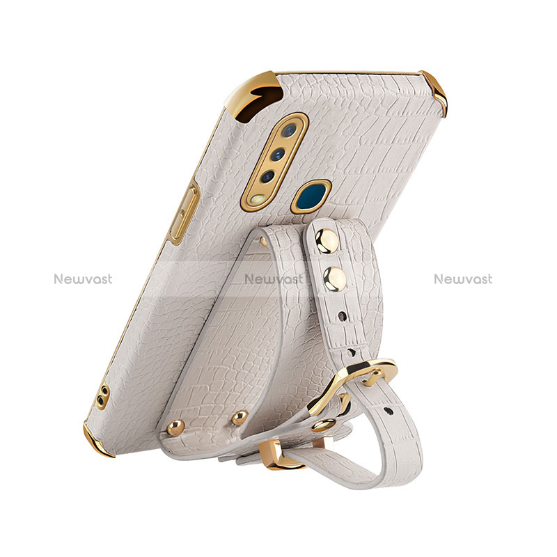 Soft Luxury Leather Snap On Case Cover XD4 for Vivo Y3s