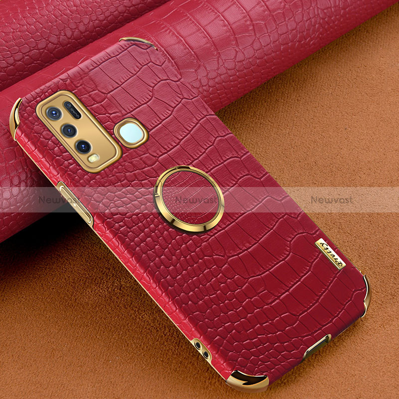 Soft Luxury Leather Snap On Case Cover XD4 for Vivo Y50