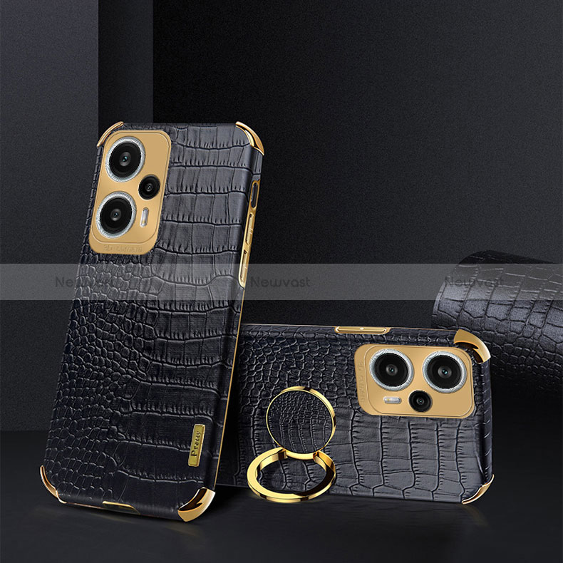 Soft Luxury Leather Snap On Case Cover XD4 for Xiaomi Poco F5 5G