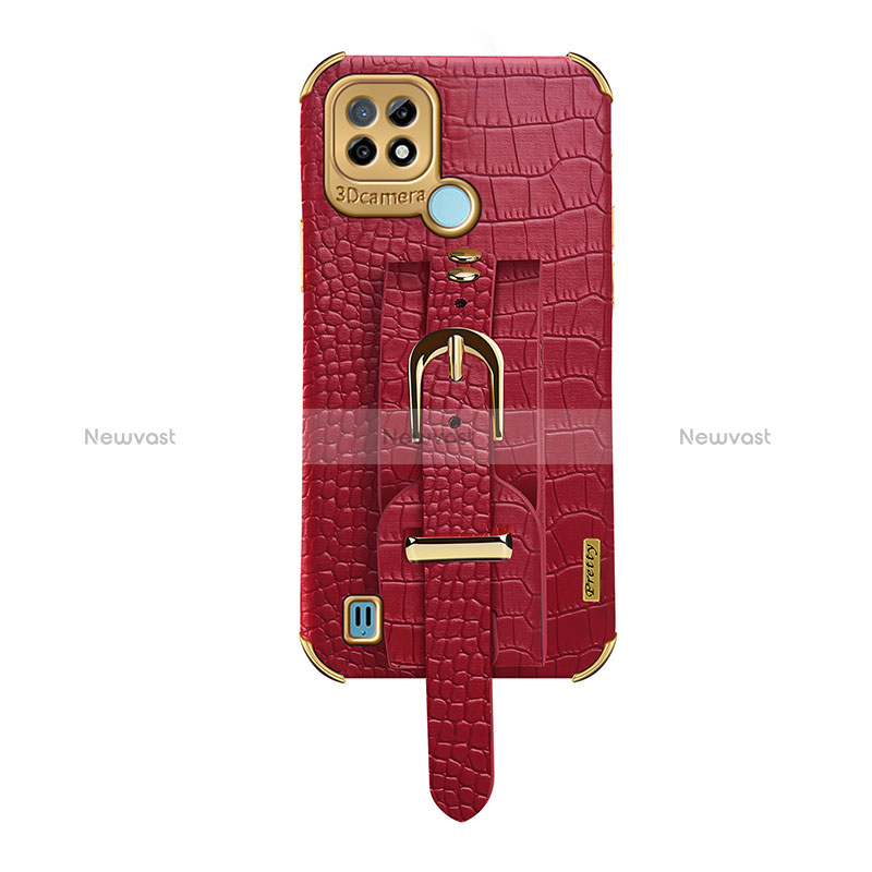 Soft Luxury Leather Snap On Case Cover XD5 for Realme C21