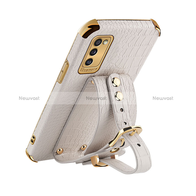 Soft Luxury Leather Snap On Case Cover XD5 for Samsung Galaxy A41