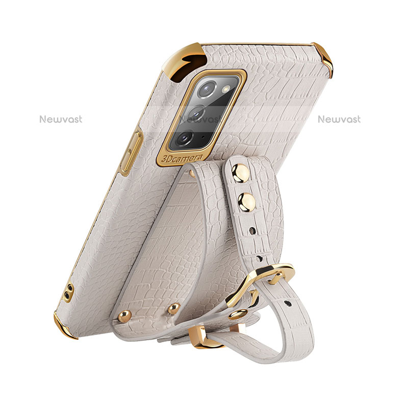 Soft Luxury Leather Snap On Case Cover XD5 for Samsung Galaxy Note 20 5G