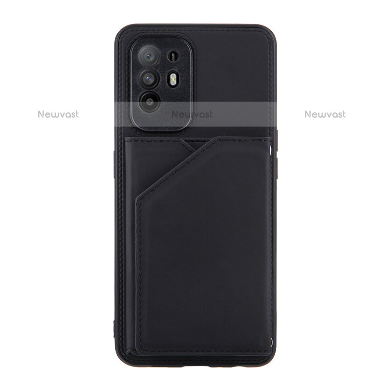 Soft Luxury Leather Snap On Case Cover Y01B for Oppo A94 5G