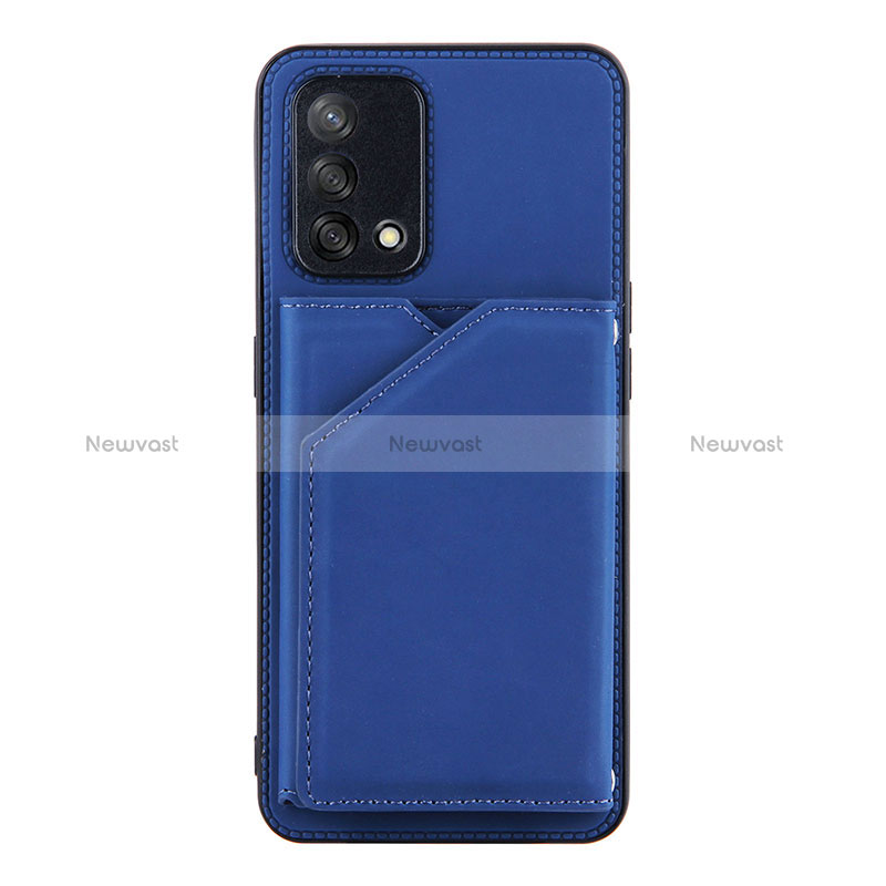 Soft Luxury Leather Snap On Case Cover Y01B for Oppo A95 4G