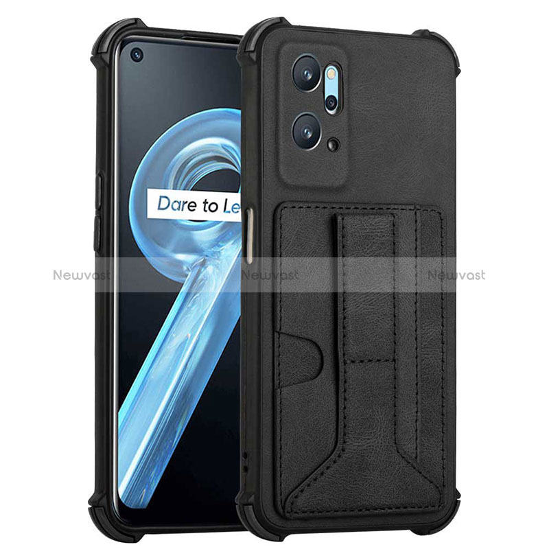 Soft Luxury Leather Snap On Case Cover Y01B for Oppo A96 4G