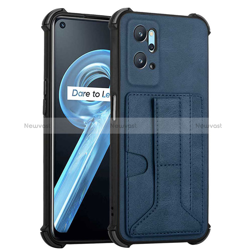 Soft Luxury Leather Snap On Case Cover Y01B for Oppo A96 4G