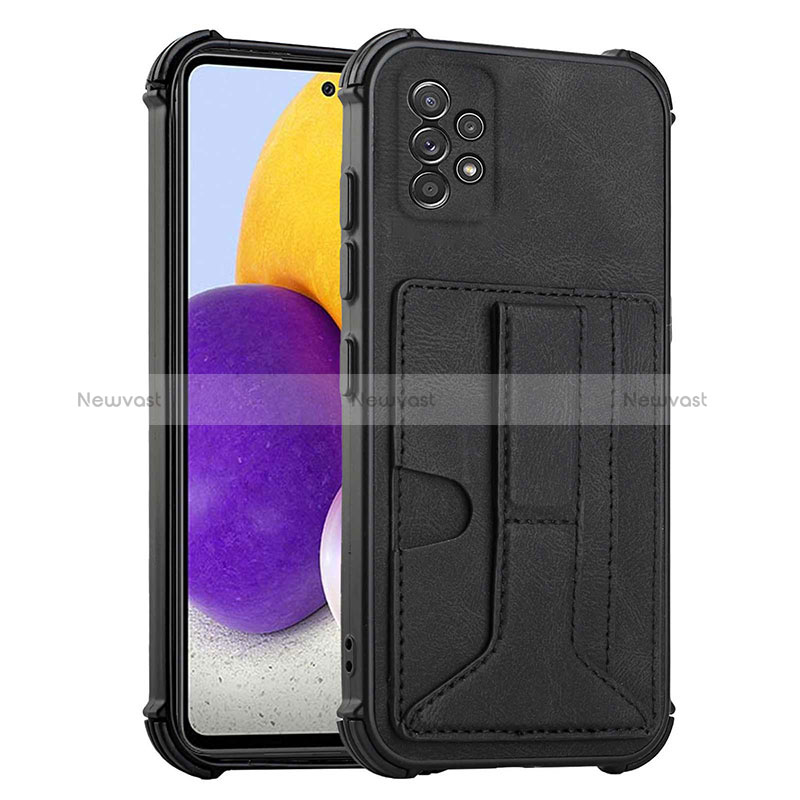 Soft Luxury Leather Snap On Case Cover Y01B for Samsung Galaxy A52 5G