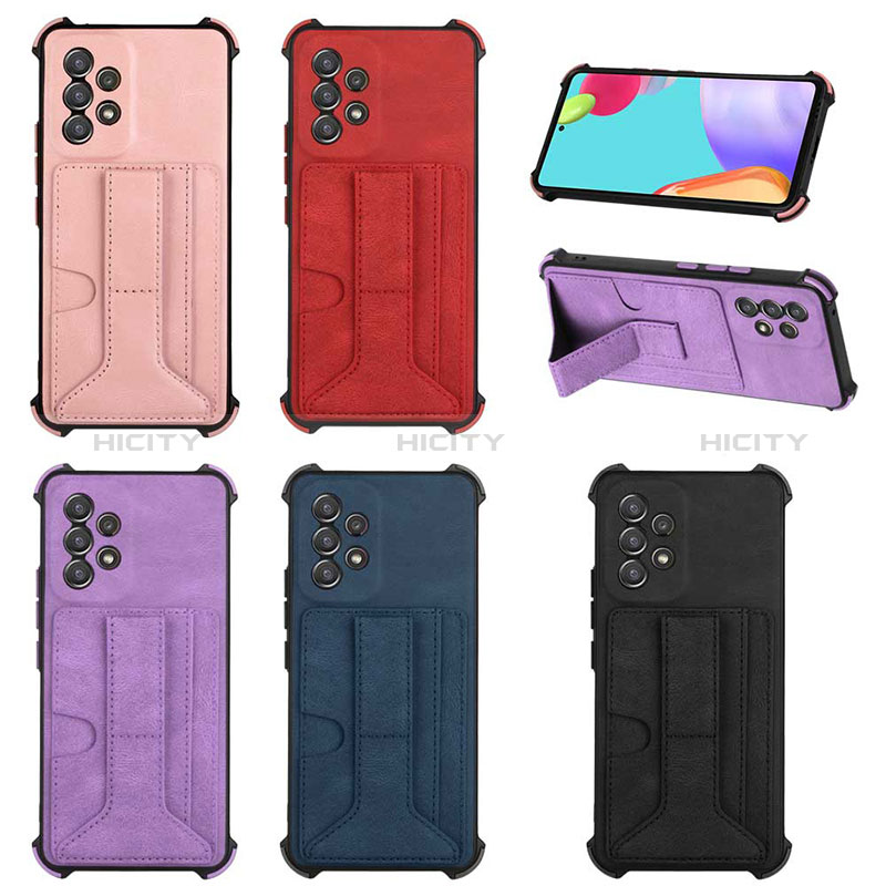 Soft Luxury Leather Snap On Case Cover Y01B for Samsung Galaxy A53 5G