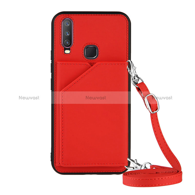 Soft Luxury Leather Snap On Case Cover Y01B for Vivo Y11