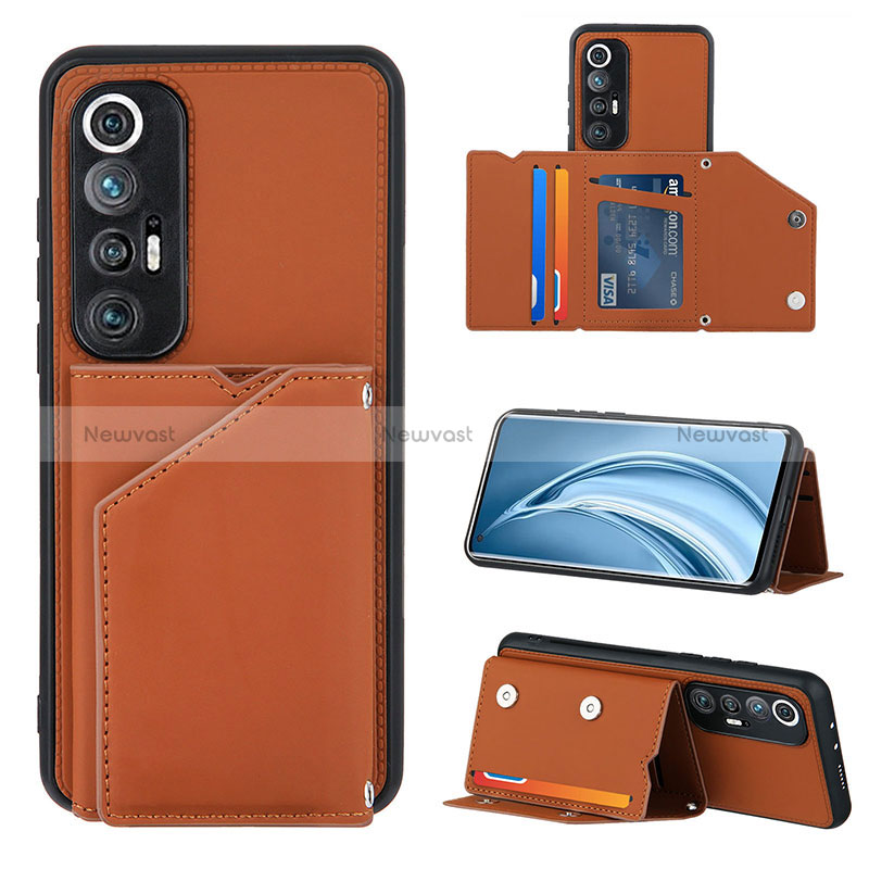 Soft Luxury Leather Snap On Case Cover Y01B for Xiaomi Mi 10S 5G