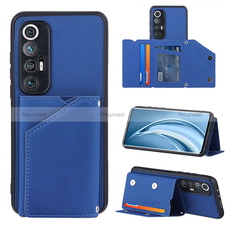 Soft Luxury Leather Snap On Case Cover Y01B for Xiaomi Mi 10S 5G