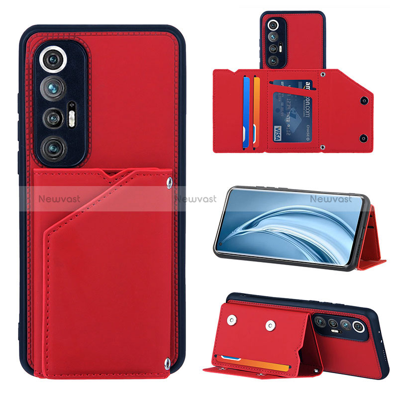 Soft Luxury Leather Snap On Case Cover Y01B for Xiaomi Mi 10S 5G